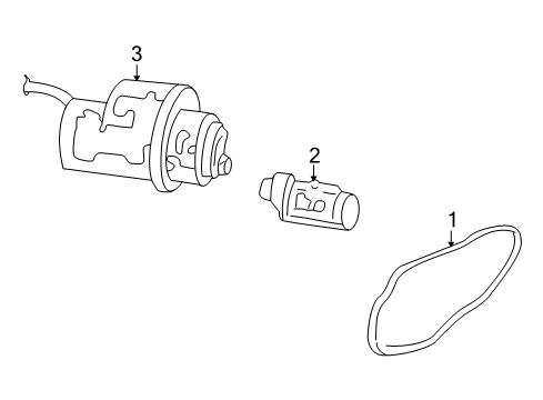 2002 Ford Thunderbird Bulbs Diagram