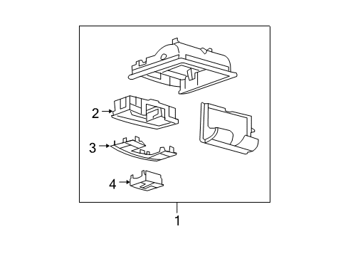 2007 Ford Edge Overhead Console Diagram