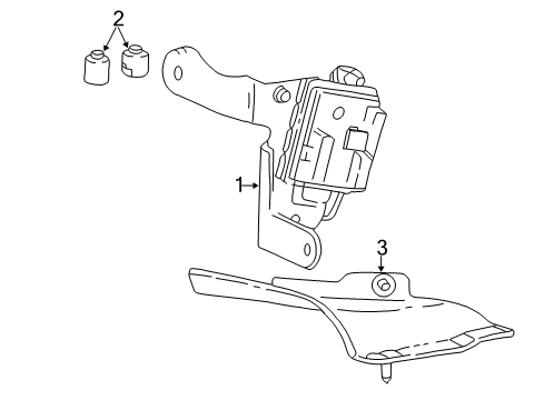 2007 Ford F-250 Super Duty Anti-Lock Brakes Diagram 1 - Thumbnail