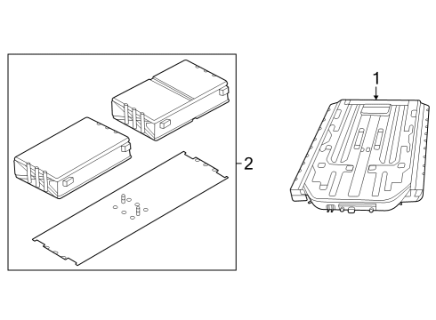 2023 Ford E-Transit Battery Diagram 1 - Thumbnail