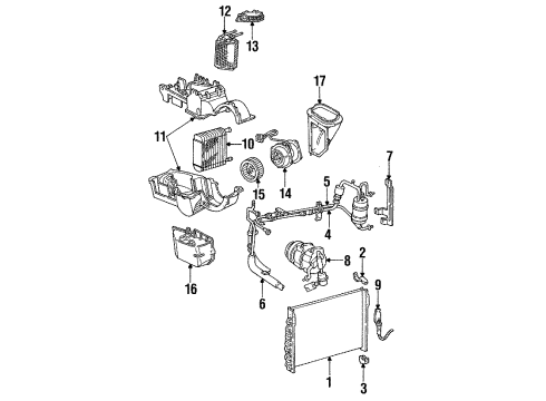 1994 Ford Taurus Disc Assembly - Clutch Diagram for E43Z-19D786-A