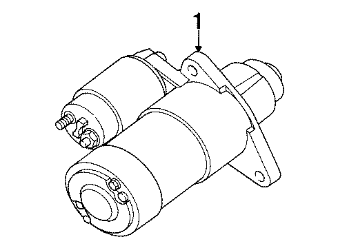 2003 Ford Windstar Starter, Electrical Diagram