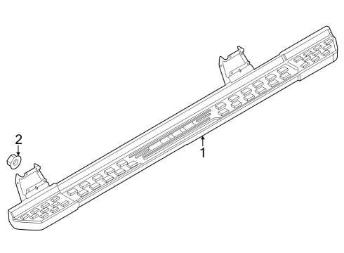 2021 Ford F-150 Running Board Diagram 9 - Thumbnail