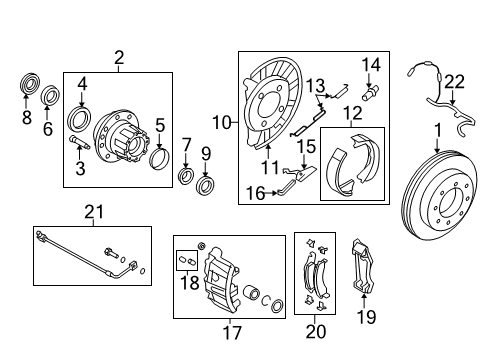 2011 Ford E-350 Super Duty Anti-Lock Brakes Diagram 3 - Thumbnail