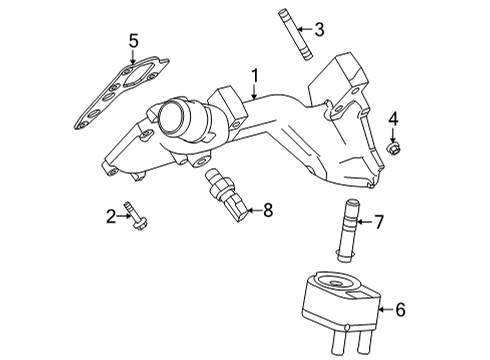 2016 Ford E-350 Super Duty Senders Diagram 1 - Thumbnail