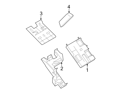 2023 Ford E-Transit Anti-Theft Components Diagram