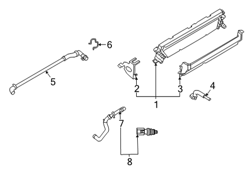 2020 Ford F-350 Super Duty Intercooler Diagram