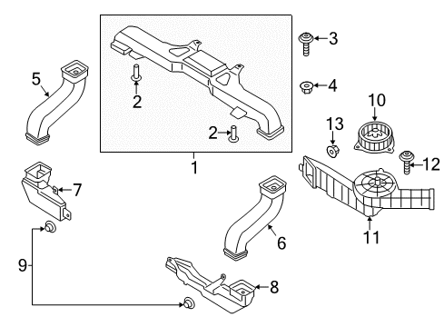 2020 Ford Fusion Electric Cooling Fan Diagram