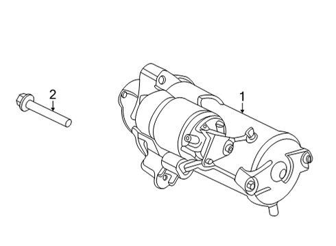 2021 Ford Bronco Starter Diagram