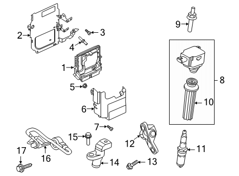 2022 Lincoln Corsair Ignition System Diagram