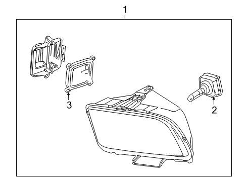 2008 Ford Mustang Bulbs Diagram