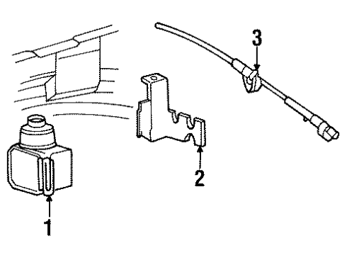 1995 Ford Ranger Cruise Control System Diagram 1 - Thumbnail