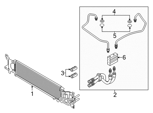 2018 Lincoln Continental Trans Oil Cooler Diagram