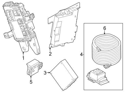 2023 Ford F-250 Super Duty Controls - Instruments & Gauges Diagram