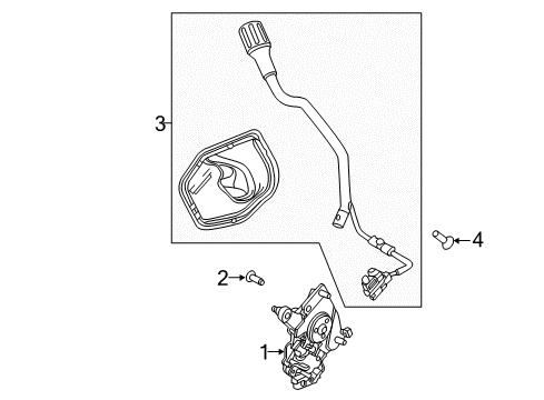 2014 Ford Explorer Shifter Housing Diagram