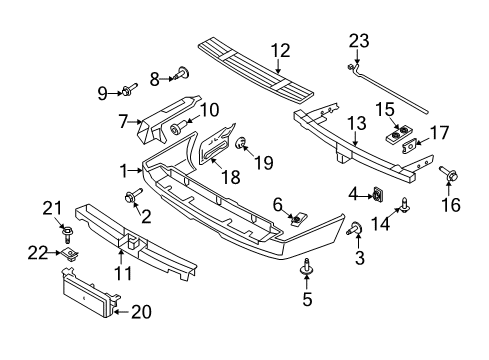 2010 Ford Expedition Parking Aid Diagram 3 - Thumbnail