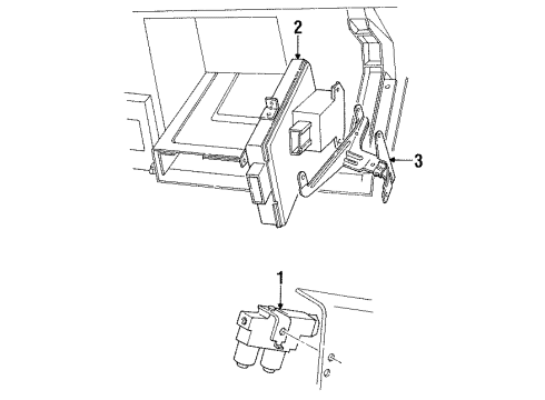 1997 Ford Ranger Anti-Lock Brakes Diagram 2 - Thumbnail