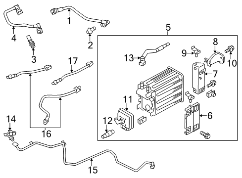 2012 Ford F-150 Emission Components Diagram