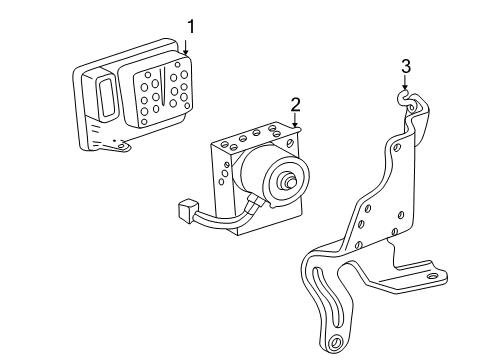 2002 Ford Thunderbird Anti-Lock Brakes Diagram