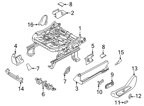 2018 Lincoln MKC Power Seats Diagram 2 - Thumbnail