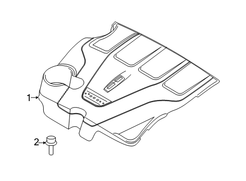 2018 Lincoln MKZ Cover Diagram for G3GZ-6A949-C