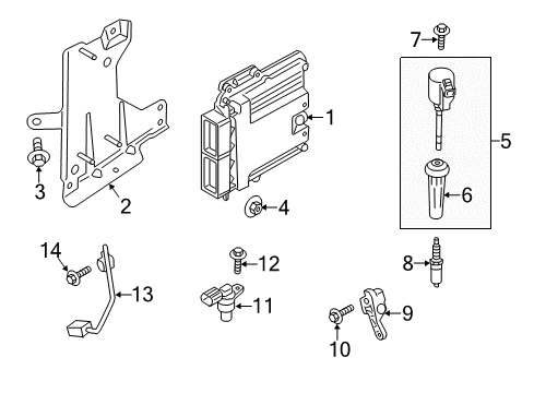 2019 Ford SSV Plug-In Hybrid Ignition System Diagram