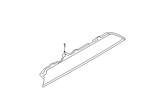 2022 Ford Transit-350 HD High Mount Lamps Diagram 1 - Thumbnail