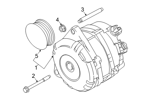 2016 Ford Expedition Alternator Diagram 2 - Thumbnail