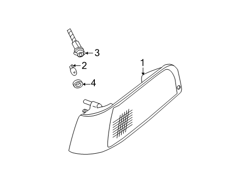 2005 Ford Crown Victoria Side Marker Lamps Diagram