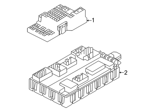 2017 Ford E-350 Super Duty Fuse & Relay Diagram 2 - Thumbnail