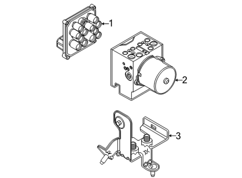 2019 Ford E-350 Super Duty Anti-Lock Brakes Diagram