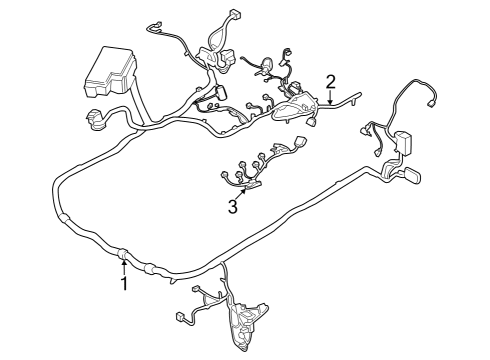 2024 Ford Mustang Wiring Harness Diagram 1 - Thumbnail