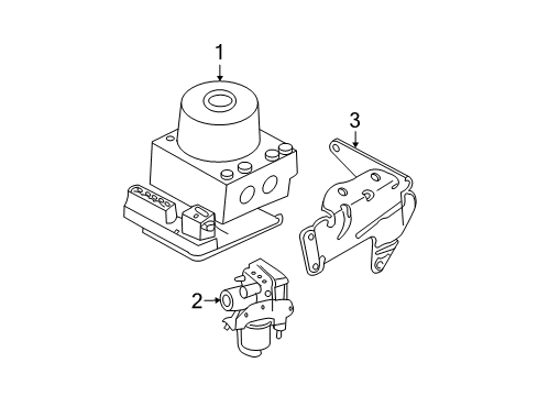 2003 Ford Escape Anti-Lock Brakes Diagram