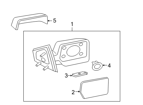 2007 Ford F-150 Mirrors Diagram