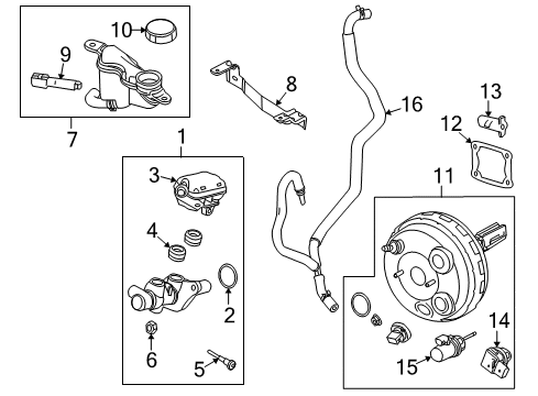 2010 Mercury Milan Dash Panel Components Diagram 2 - Thumbnail