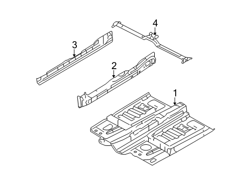 2005 Ford Freestyle Floor Diagram