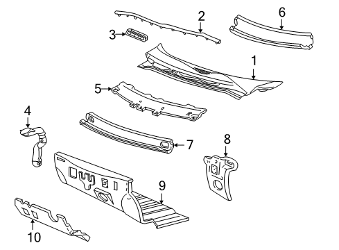 2004 Ford Freestar Plug Diagram for XF2Z-16020C34-AA