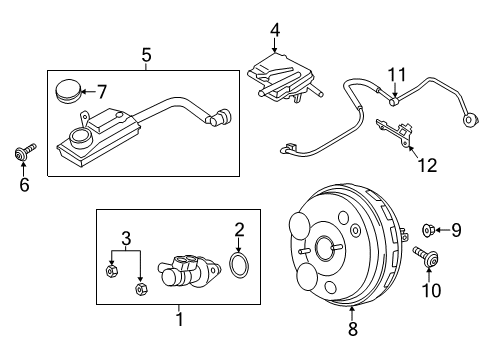 2014 Ford Escape Dash Panel Components Diagram