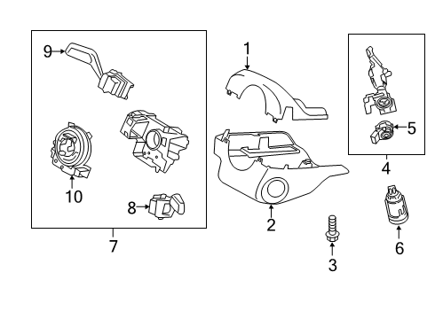 2019 Ford Ranger Switches Diagram 2 - Thumbnail