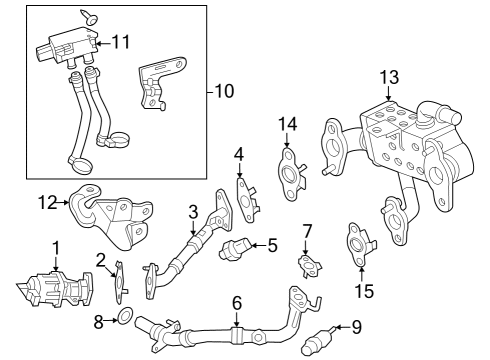 2021 Ford Escape EGR System Diagram