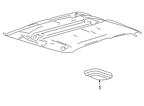 2008 Ford F-150 Interior Lamps Diagram 2 - Thumbnail