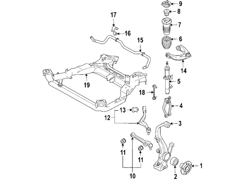 2008 Mercury Milan Link Diagram for 3M8Z-5K483-R