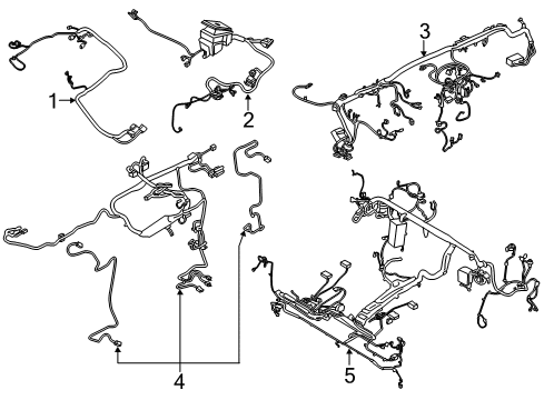 2020 Ford Transit-350 Wiring Harness Diagram