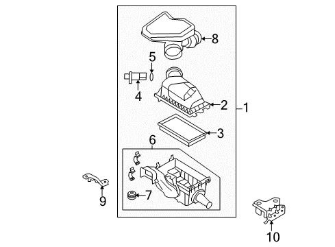 2007 Ford Edge Air Intake Diagram