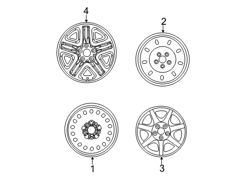 2002 Mercury Sable Wheels Diagram