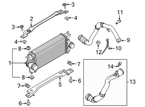 2021 Ford F-150 Intercooler Diagram