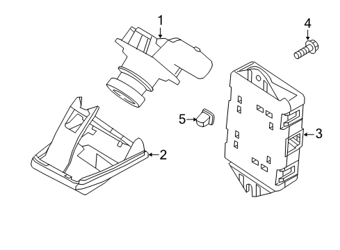 2018 Ford C-Max Parking Aid Diagram 2 - Thumbnail