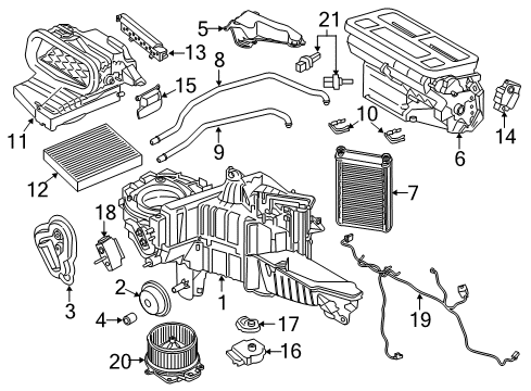 2017 Ford F-150 Automatic Temperature Controls Diagram 4 - Thumbnail