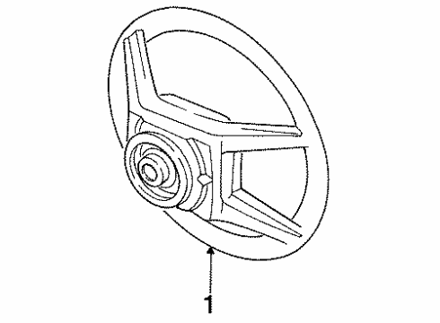 1984 Ford LTD Steering Column & Wheel, Steering Gear & Linkage Diagram 3 - Thumbnail