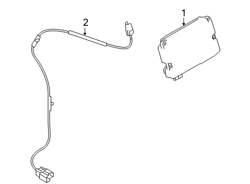 2008 Ford Focus Electrical Components Diagram